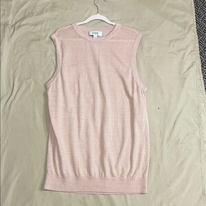 COS Light Pink Sleeveless Top
